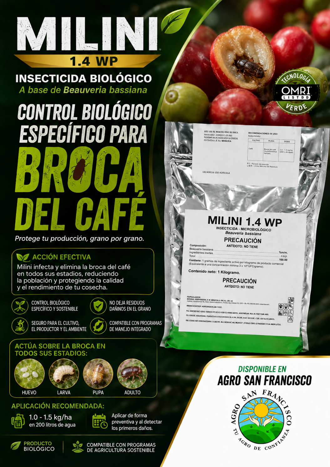 Milini 1.4 WP disponible en Honduras