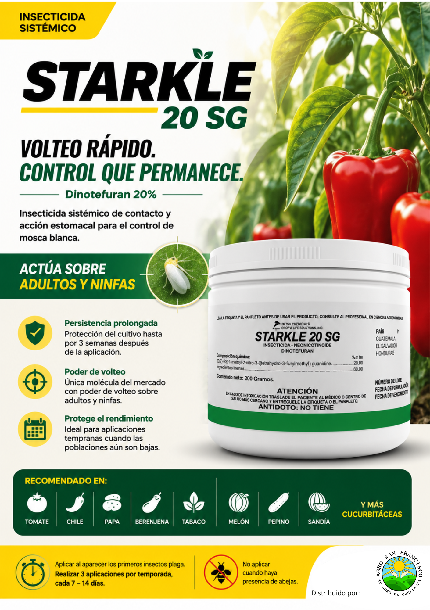 STARKLE 20 SG disponible en Honduras